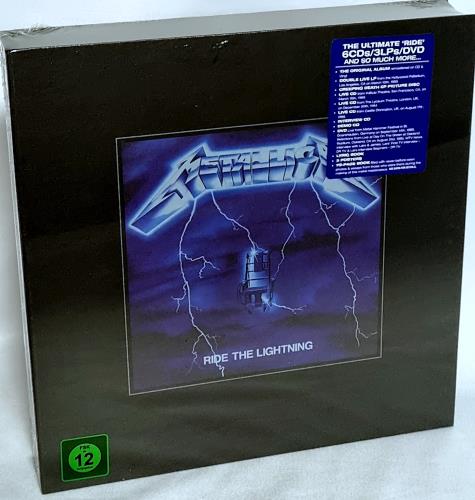 Metallica Ride The Lightning - Deluxe Box Set - Sealed + Mailer US Metallica Ride The Lightning - Deluxe Box Set - Sealed + Mailer US